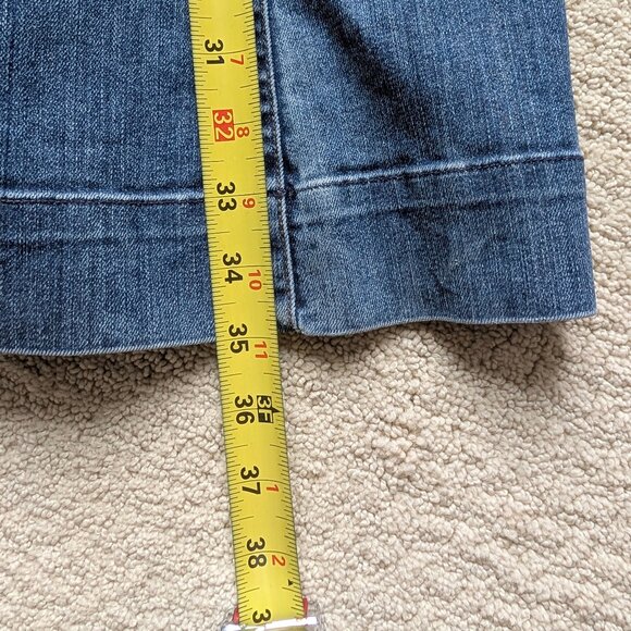 SOLD,NO Buy.J Brand Love Story Jeans 26 x 35 Flare Loveless Blue Long light wash - Picture 14 of 14